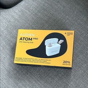 Audien Atom Pro OTC Hearing Aids